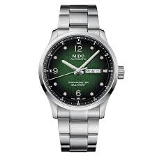 MIDO Multifort M Chronometer - Swiss Automatic Watch for Men - Green Dial - Case 42mm - M0384311109700