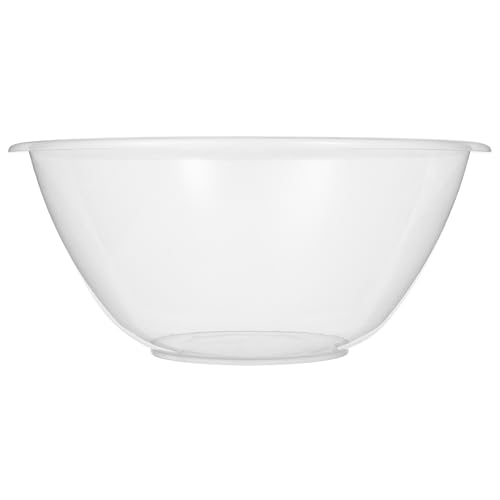 Hardys Clear Extra Large Plastic Mixing Bowl - 30cm, 7 Litre - Non-Absorbent, Food-Safe - Perfect Large Plastic Bowl for Baking & Cakes - Lightweight, Dishwasher & Microwave Safe - Image 5
