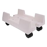 Chariot de tour d'ordinateur : conception simple et pratique, stockant le processeur sous à côté de votre bureau, économise de l'espace sur le bureau.