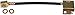 Dorman H621406 Rear Passenger Side Brake Hydraulic Hose for Select Ford Models