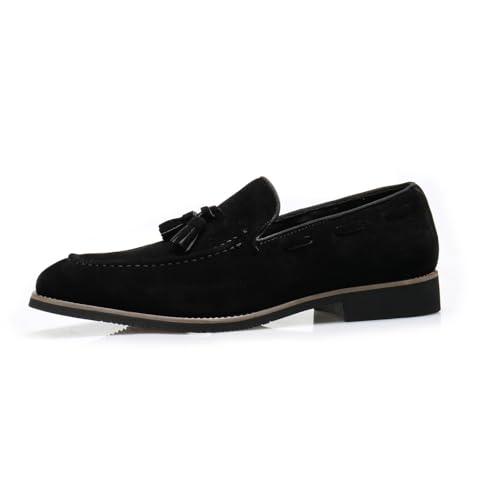 Men's Classic Tassel Loafers Moccasins Slip-ons Wedding Prom Formal Dress Casual Shoes for Men2