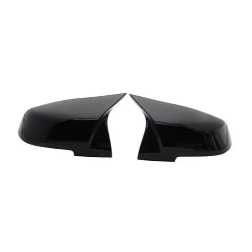 Coques rétroviseurs pour BMW Série 1 2 3 4 X1 - Couvercle de remplacement noir