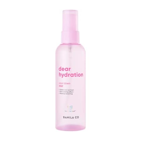 BANILA CO Dear Hydration Cool Down Mist: Skin Cooling, Makeup Prep, Hydration Boost, Radiant Glow (99ml / 3.34 fl oz) Cover