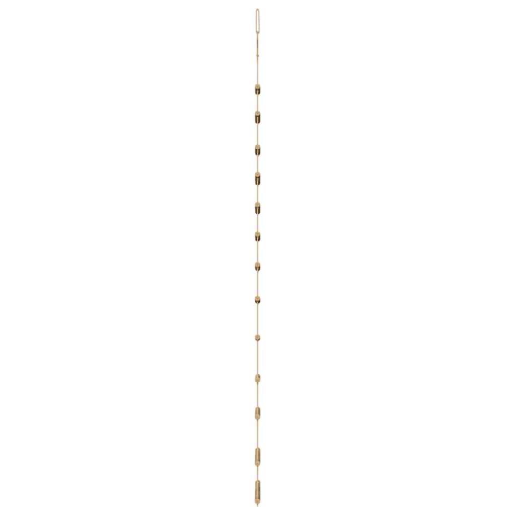 Albero di Natale sospeso 86 x 180 cm, rami naturali con punta a stella, decorazione rustica in legno per parete e porta, decorazione natalizia salvaspazio