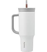 Owala Triple Layer Insulated Stainless Steel Tumbler with Spill Resistant Lid, Straw, and Carry H...