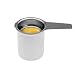 Cuisinox Egg Separator with Receptacle, Stainless steel
