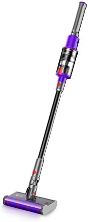 UMLo Dual Roller Cordless Vacuum Cleaner, 23Kpa Powerful Cordless Stick Vacuum, 360° Flexible Glides, Rechargeable Lightweight Cordless Vacuum Up to 45min Runtime, for Floor, Tile, Low Pile Carpet