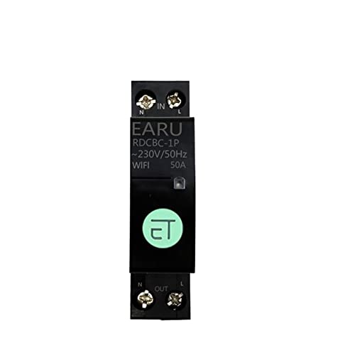 Disjoncteur WiFi 1P+N et commutateur de relais intelligent 25V
