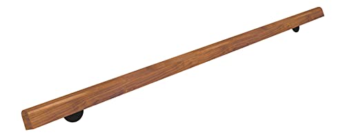 Mains courantes en bois noble 1,2m avec balustrades d'escalier chic