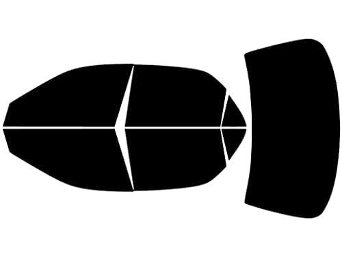 Rvinyl Window Tint Kit Compatible with Honda Accord 1998-2002 (Sedan) - Complete Precut Kit - 5%