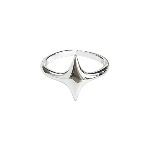 GWSGSFAS Bagues en Argent Sterling 925 pour Femmes, Bijoux Fins géométriques, Bague étoile...