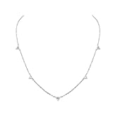 Kinsley Armelle Goddess Collection - Silver Tron Necklace