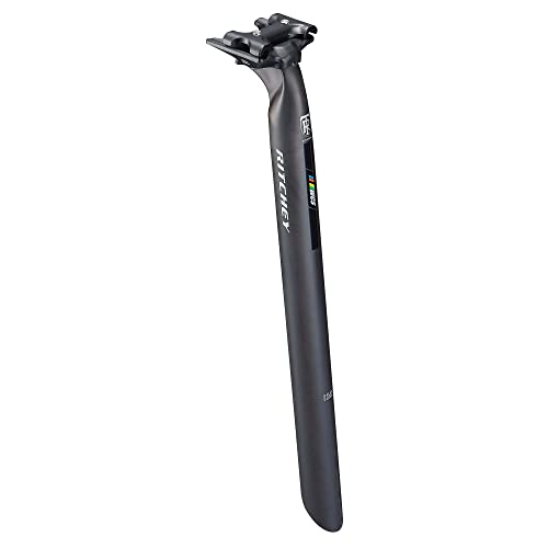 Ritchey MY2019 2-Bolts 27.2 x 400 mm Carbon UD Zero Offset WCS Stem for Unisex Adult Bike - Black, 27.2