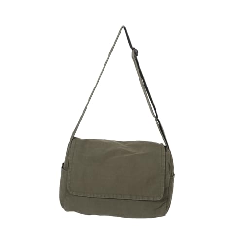 Paquet bandoulière en toile mixte grosse capacité grand sac de cours de travail