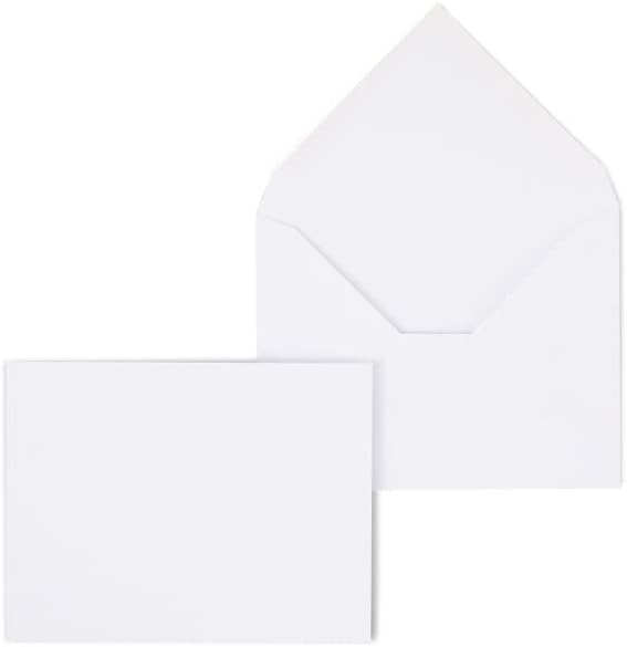 Envelope 4 X 3in, 50 Pieces, White