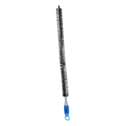 Brosse flexible radiateur longue avec conception ergonomique pour espaces étroits