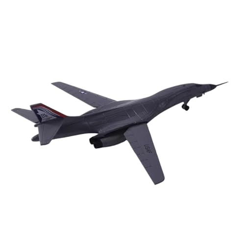 B-1B Lancer miniatura 1/144 en metal fundido para coleccionistas de aviación militar