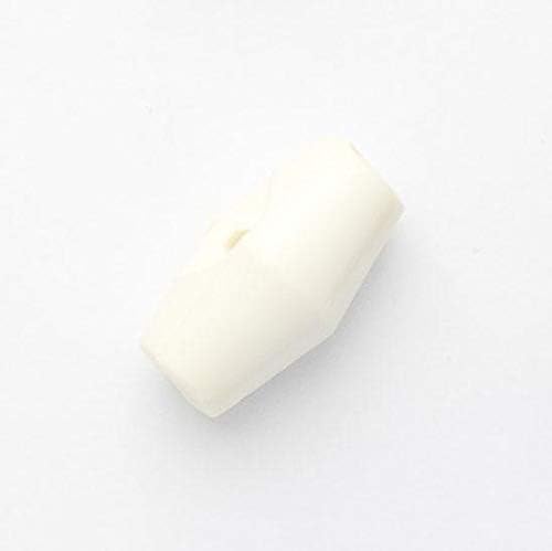 Simply Sew Crafty™ - 10 pcs x Baby Duffle Buttons 20mm Wide Baby Toggles (White)