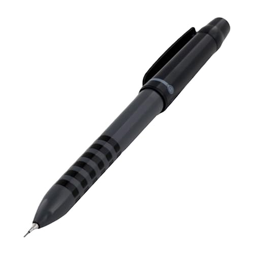Porte-mines et Gomme SUN-STAR SHARM Noir 14,2 cm pour l'école et le bureau