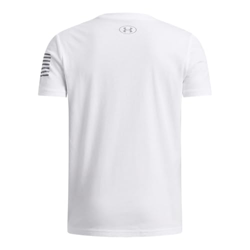 Under Armour Boys' Freedom Big Logo Short Sleeve T Shirt2