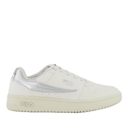 Tenis Fila Acd Classic Feminino,Branco/Prata,39
