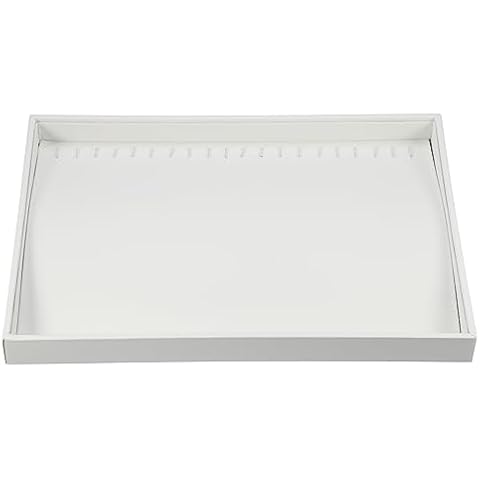 VOCOSTE PU Leather Stackable Jewelry Tray Cover