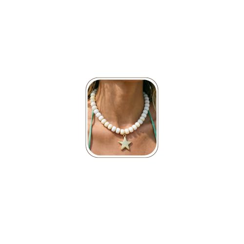 Collier ras du cou perles épaisses en résine colorée pour femme moderne