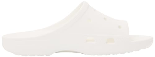 Crocs Saturday Slide W à enfiler pour femme, blanc, pointure 40, blanc, 39/40 EU