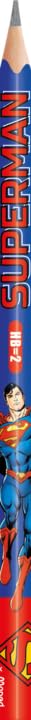 Maped 6 Lápices Grafito HB2 Superman Triangular miniatura 2