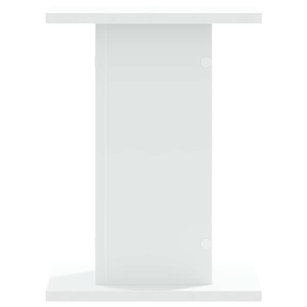 Supporti Altoparlanti 2 pz Bianchi 30x30x40cm Legno Multistrato,Dispositivi elettronici,o,Accessori o,Accessori per Altoparlante,Supporti per Altoparlanti,9.5 kg -852645