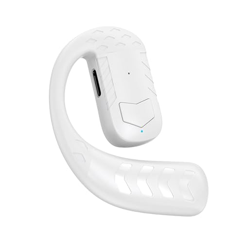 Auriculares inalámbricos de un solo para llamadas. Auriculares individuales para música mientras conduce gratis: auriculares cómodos y seguros para viajes largos y llamadas duras gratis