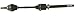 A-1 CARDONE 60-5261 Remanufactured Front Right Constant Velocity Drive Axle