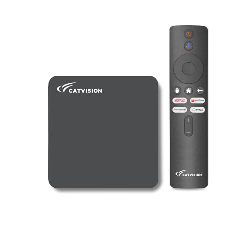 Image of Catvision high-Performance Android | Android v12 | 4GB RAM |32GB ROM | Dual Band Wi-Fi | Bluetooth Remote | BIS Approved