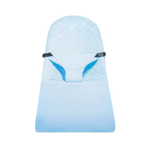 Image of Fabric Seat for Bouncer, Replacement Cover for Baby Bjorn Bouncer Bliss, Soft Breathable Machine Washable (Blue, Cover Only)