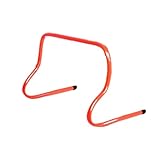 QPABSKMZ Speed Reading Training Hurdles Agility Training Equipment Soccer Hurdle Storage Football Carry Cloth Set Container Wrapper Sports Accessories Agility Hurdles(30cm Orange)