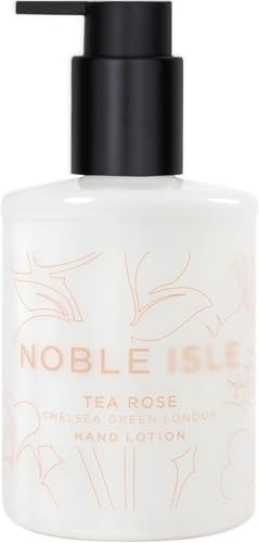 Nōblē - Islē | Tea Rose Luxury Hand Lotion | Pure and Charming Tea Rose Luxury Hand Lotion Protects and Softens Your Hands | 250mL