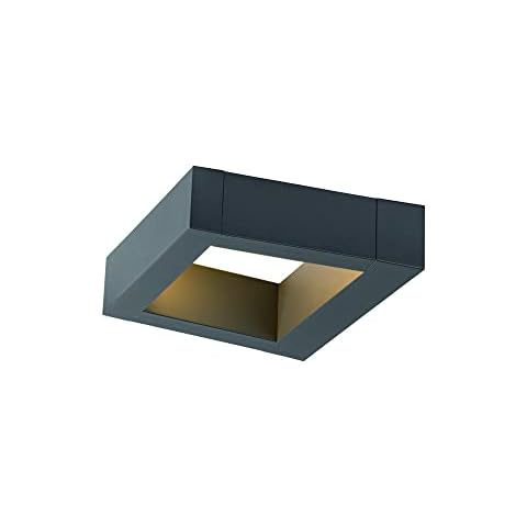 SLV Outdoor Wall Light with LED Spotlight Cover