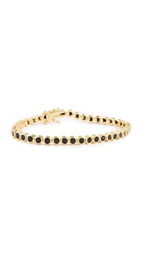 ADINA EDEN Women's Onyx Bezel Tennis Bracelet