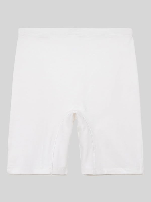 Image of mackly Girls Inner Shorts (Pack of 2) | 2-in-1 Seamless Panty Shorts with Gusset | Soft Breathable Base Layer for Dresses, Skirts