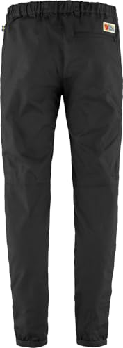 Fjällräven Herren Vardag Hose, Black, 52/S