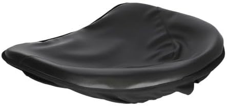 Pan Seat 21" Deluxe Cushion Vinyl Black fits Ford fits International fits Oliver fits John Deere fits Massey Ferguson fits Allis Chalmers fits Minneapolis Moline fits Massey Harris