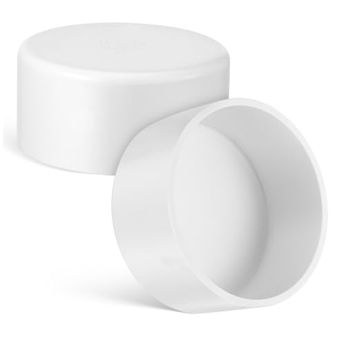 Bouchon de vidange PVC Veemoon de 2 pièces pour l'extrémité de tuyau d'évacuation domestique