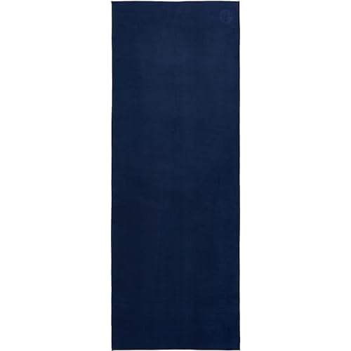 Manduka eQua Yoga Mat Towel – Quick Drying Microfiber, Lightweight, Easy for Travel, Use in Hot Yoga, Vinyasa and Power, 72 Inch (182cm)