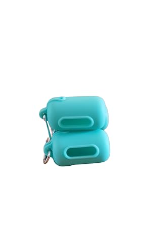 dog poop bag holder with leach clip, Mint
