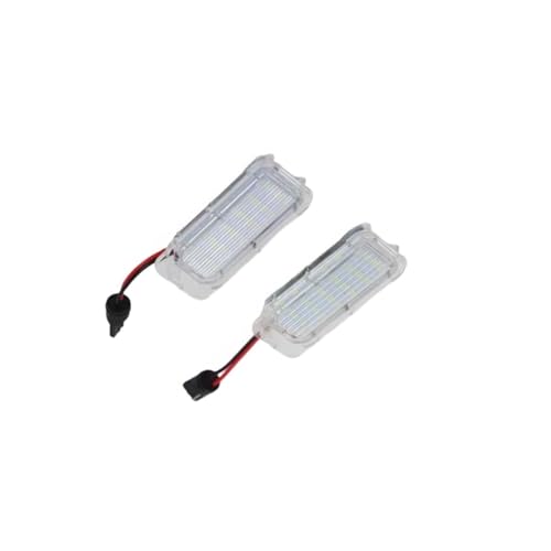 Lámpara de matrícula de 12V elimina fallos de luz en Ford Fiesta