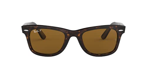 Ray-Ban Sunglasses Tortoise Frame, Polarized Brown Classic B-15 Lenses, 50MM3