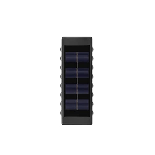 Luces solares al aire libre 16 LED impermeables IP65 para iluminar paredes de jardín y balcón