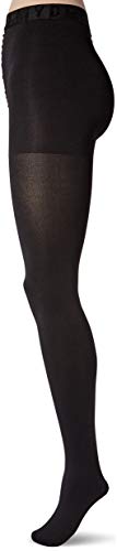 DKNY Women's Cozy Opaque Control Top Tight, black, Tall