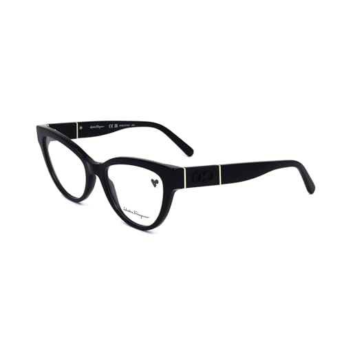 SALVATORE FERRAGAMO FERRAGAMO Sf2920 Gafas, 001 Black, 52/18/140 para Mujer