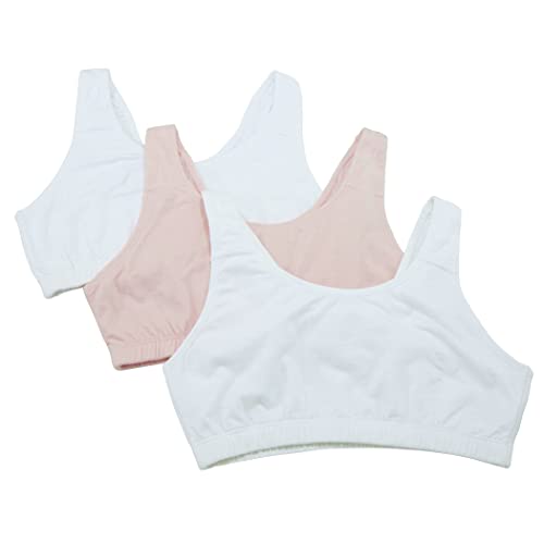 Image of Fruit of the Loom Women's Built-Up Sports Bra, (Pack of 3)